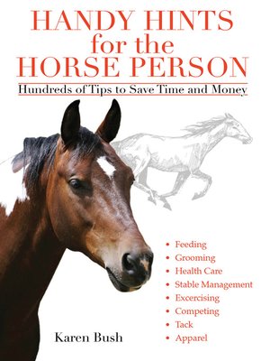 cover image of Handy Hints for the Horse Person